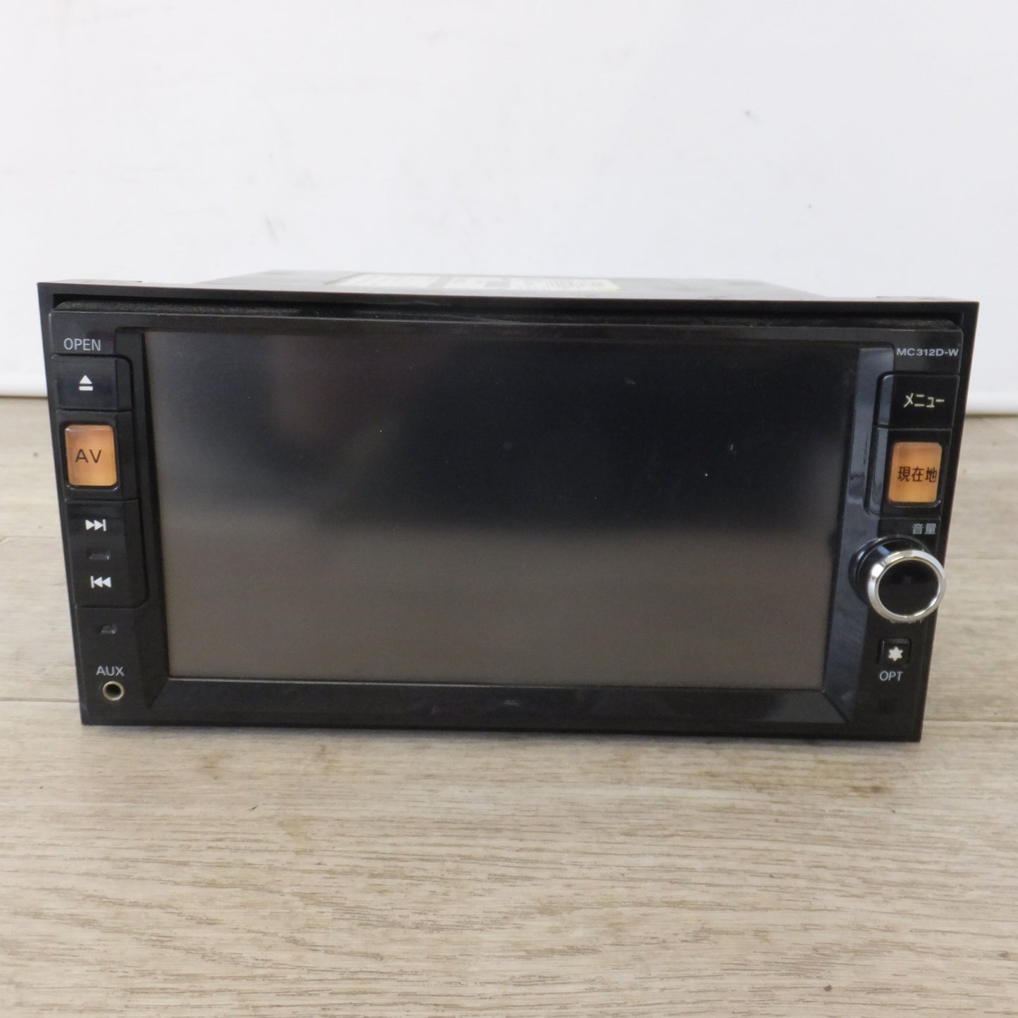 [送料無料] ★クラリオン製 日産 純正 日産純正オリジナルナビゲーションシステム MC312D-W QY-7328N-A(32)★