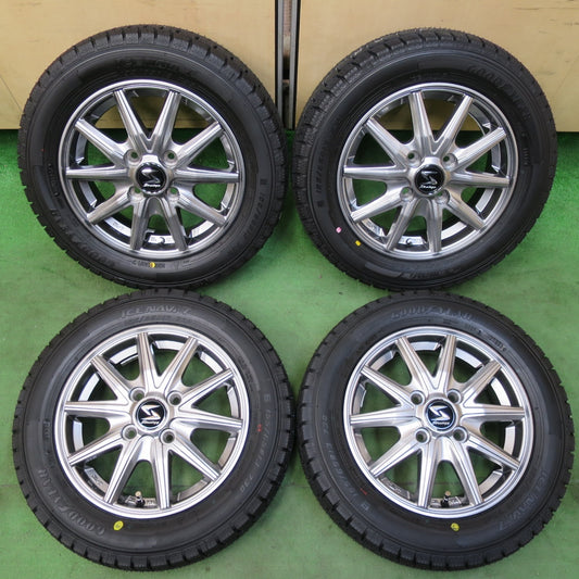 未使用！23年★スタッドレス 155/65R13 グッドイヤー アイスナビ7 Strategy ストラテジー 13インチ PCD100/4H★5042108イス