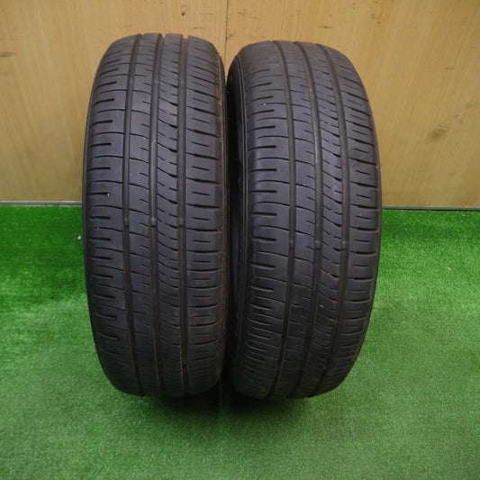 [送料無料] バリ溝！22年！9分★185/60R15 ダンロップ エナセーブ EC204 タイヤ 15インチ フィット シャトル シエンタ 等★4092403Hノタ