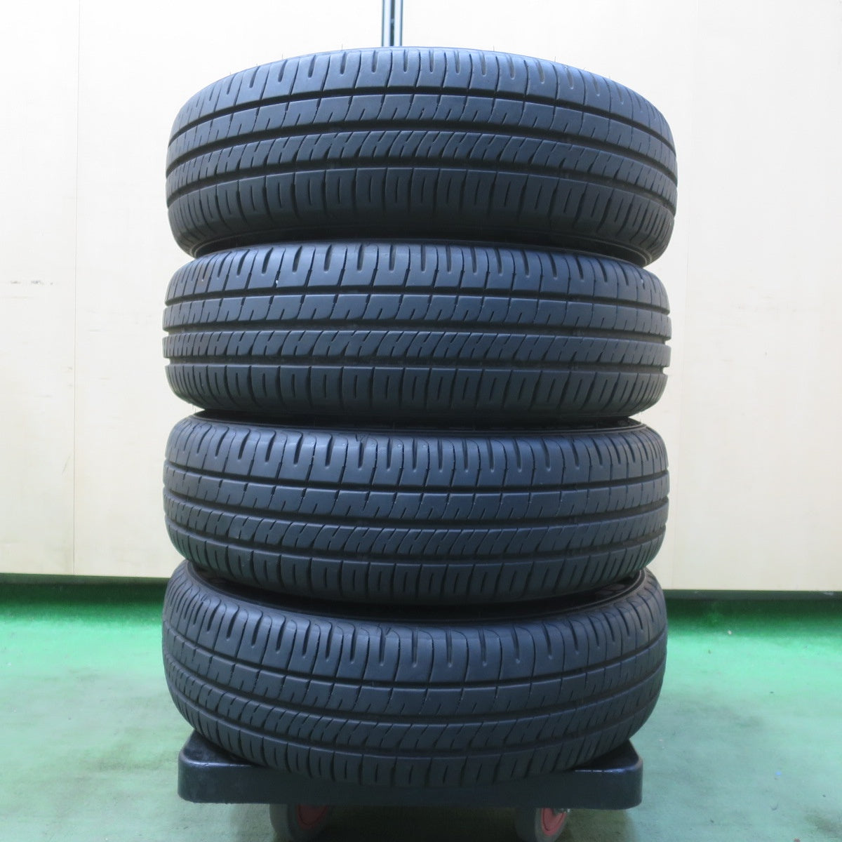 バリ溝！25年！9分★トヨタ ルーミー タンク 純正 165/65R14 ダンロップ エナセーブ EC204 14インチ PCD100/4H★6051403イノ
