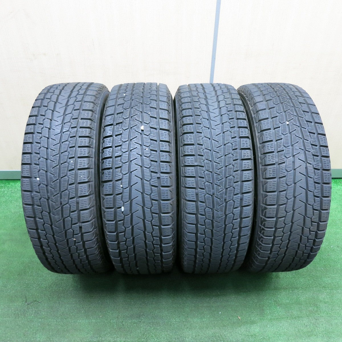 *送料無料* バリ溝！キレイ！9.5分★スタッドレス 225/65R17 ヨコハマ アイスガード G075 MANARAY SPORT マナレイスポーツ PCD114.3/5H★4032507TNス