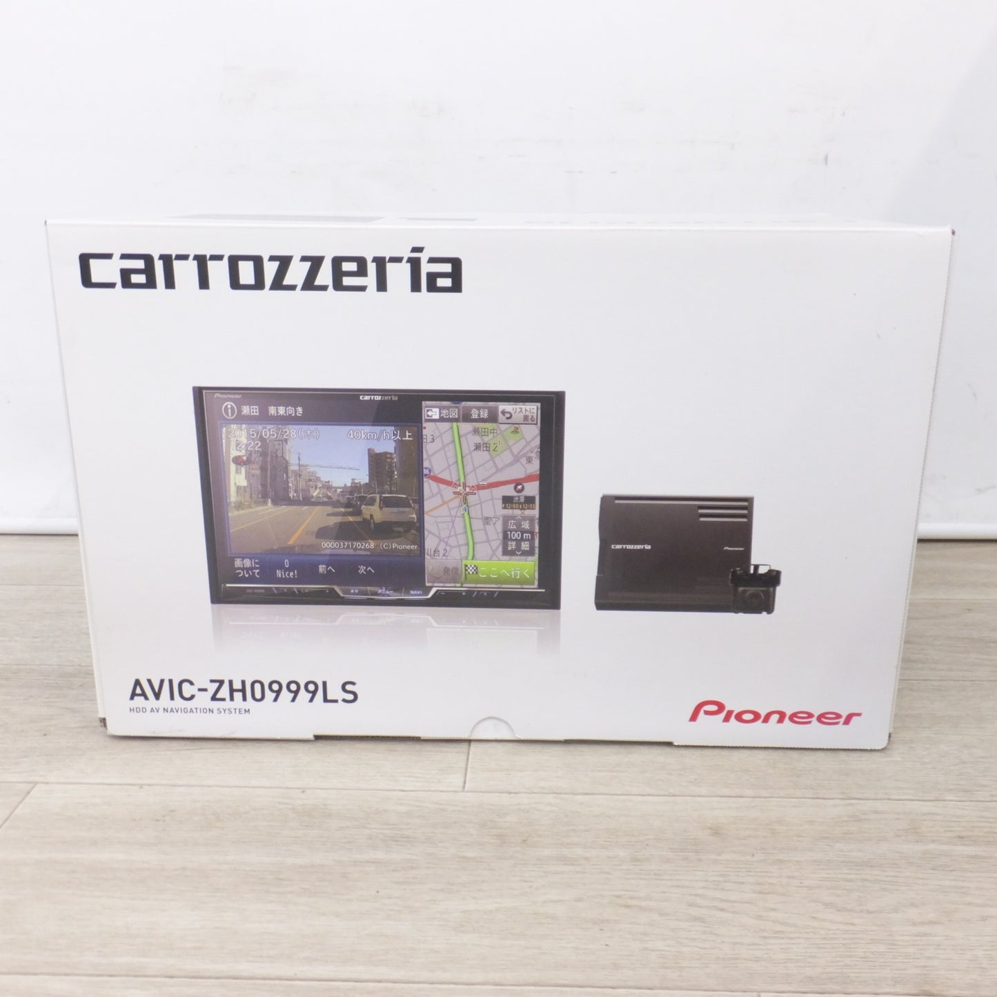 [送料無料] 未使用★カロッツェリア carrozzeria AV一体型HDDナビゲーション クルーズスカウターユニットセット サイバーナビ AVIC-ZH0999LS★