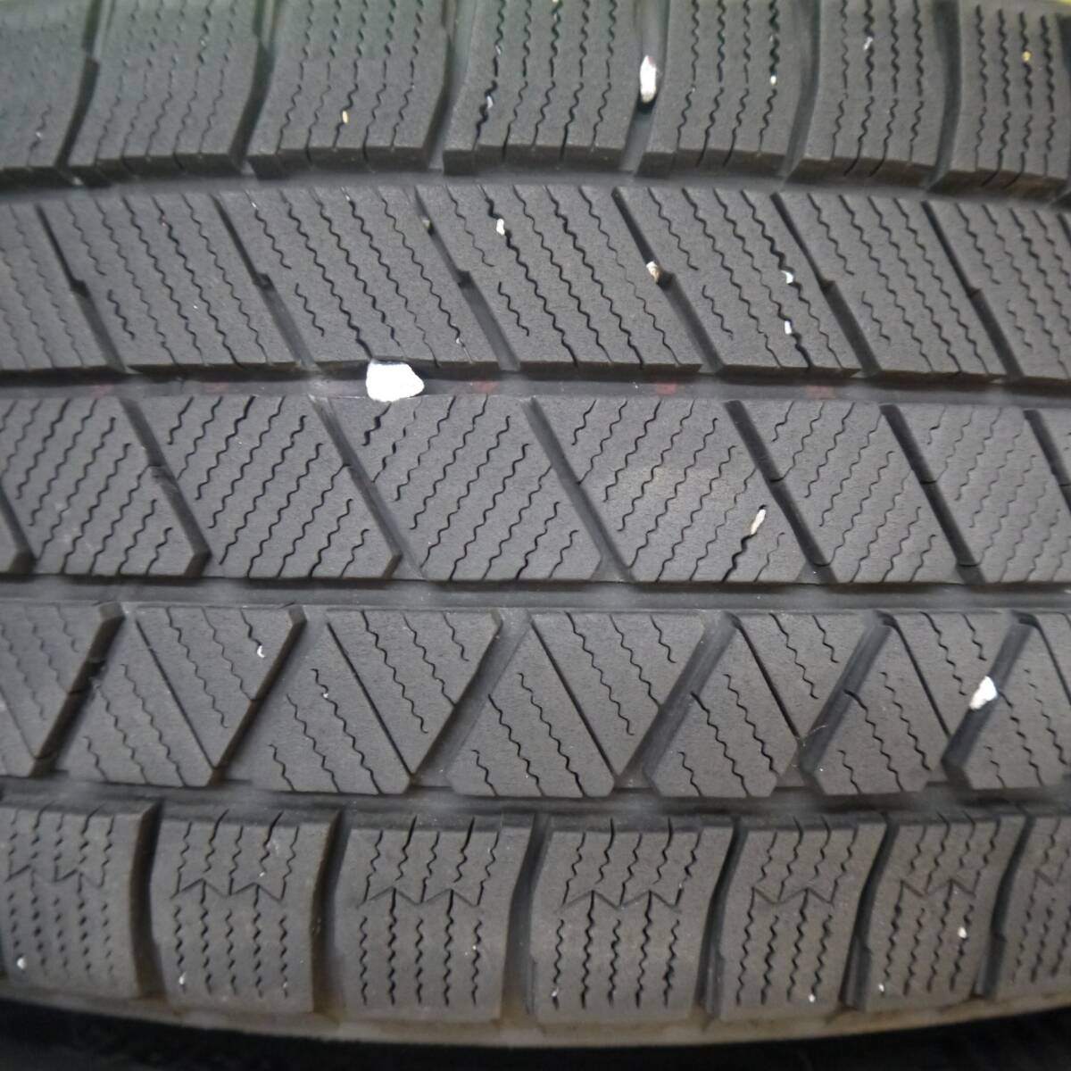 バリ溝！22年！キレイ！9.5分★スタッドレス 195/65R15 ブリヂストン ブリザック VRX3 GMach 15インチ PCD114.3/5H★5031404Hス