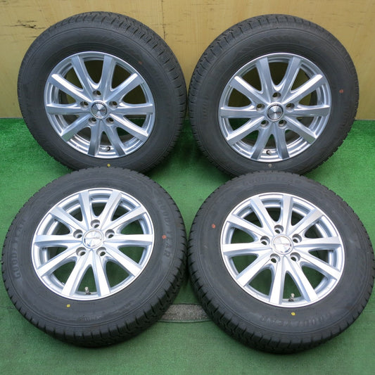 キレイ！22年★スタッドレス 195/65R15 グッドイヤー アイスナビ8 ravrion RS01 ラブリオン 15インチ PCD114.3/5H★5053105HAス