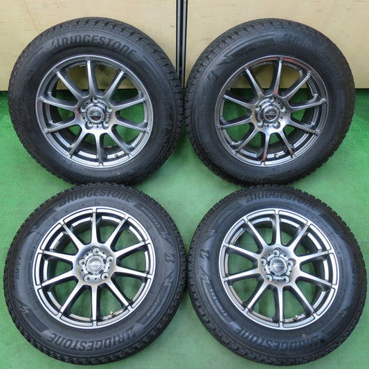 キレイ★スタッドレス 225/65R17 ブリヂストン ブリザック DM-V3 SCHNEIDER シュナイダー 17インチ PCD114.3/5H★5010804イス