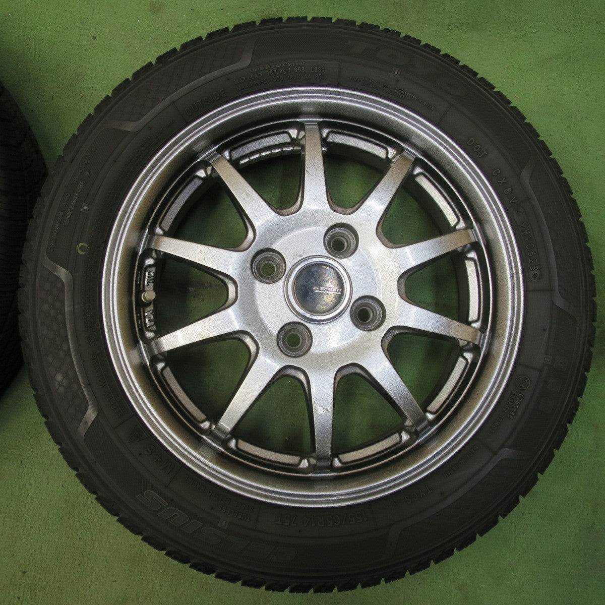 4本価格！23年★155/65R14 トーヨー CELSIUS オールシーズン G-SPEED Gスピード 14インチ セルシアス PCD100/4H★6032603イノ