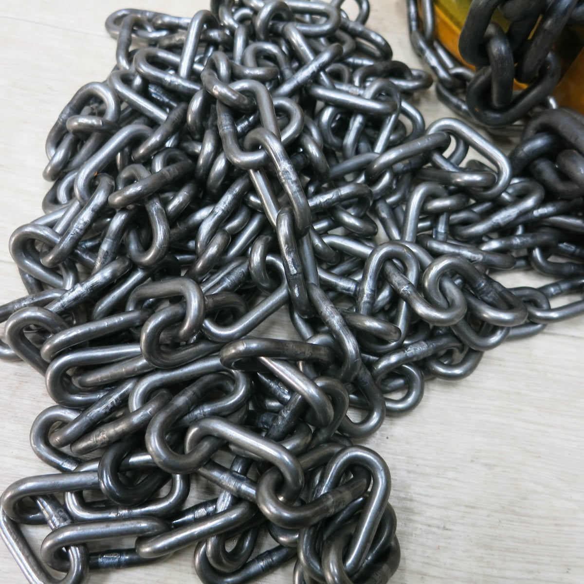 [送料無料] 未使用◆KITO キトー 手動式 チェーン ブロック M3型 1 1/2t 1.5ton 1.5トン 揚程 荷締め機 ガッチャ ホイスト ①◆