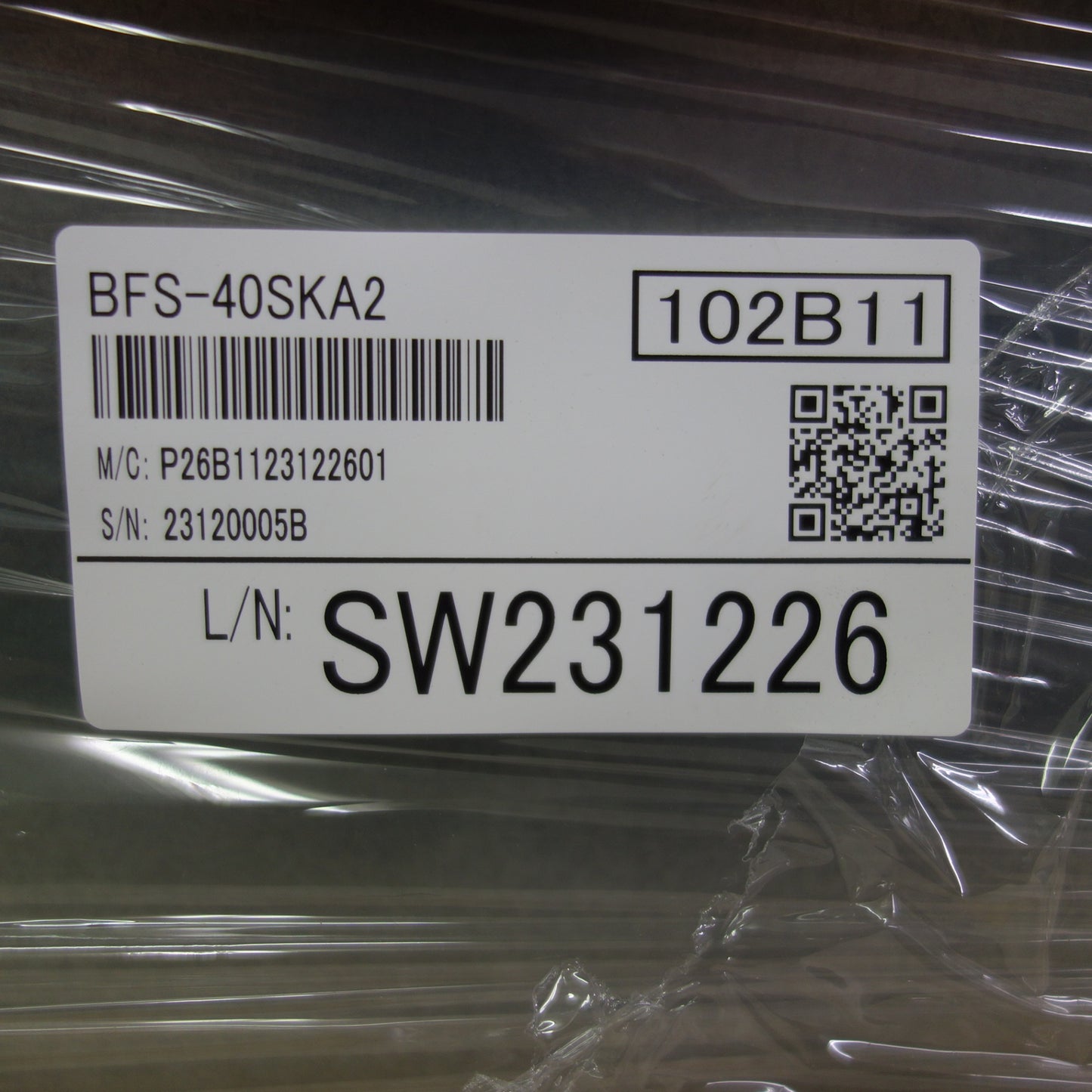[送料無料] 未使用☆三菱電機 ストレート シロッコファン BFS-40SKA2 産業用 換気 送風機 MITSUBISHI 工場☆