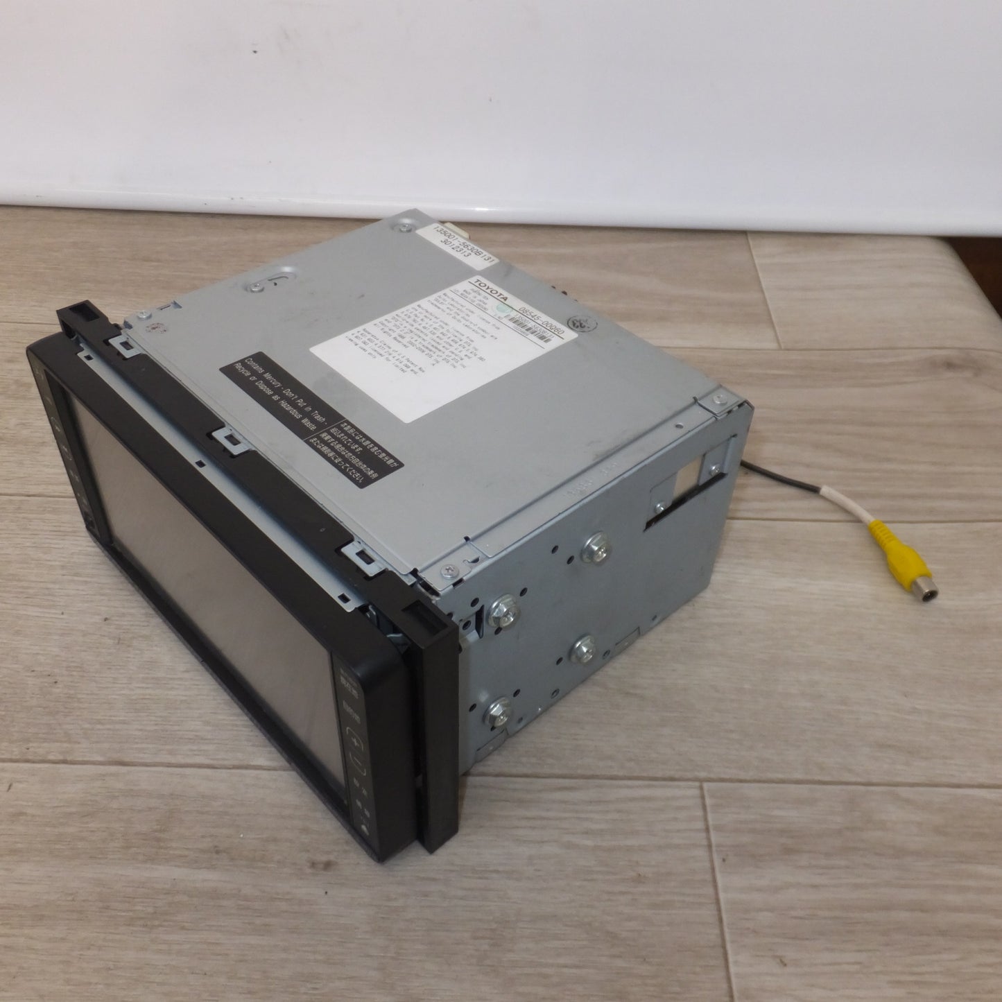 [送料無料] 現状品★富士通テン製 トヨタ 純正 HDDナビゲーション NHDT-W57 08545-00Q60(17)★
