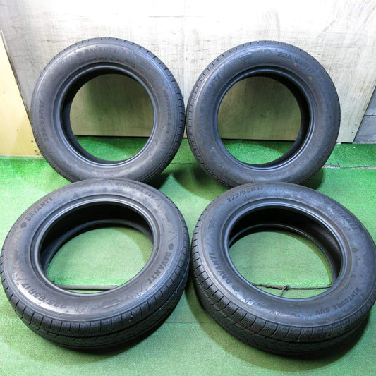 バリ溝！20年！9.5分★スタッドレス 225/65R17 ダヴァンティ WINTOURA SUV タイヤ 17インチ フォレスター XV 等★3032811Hスタ