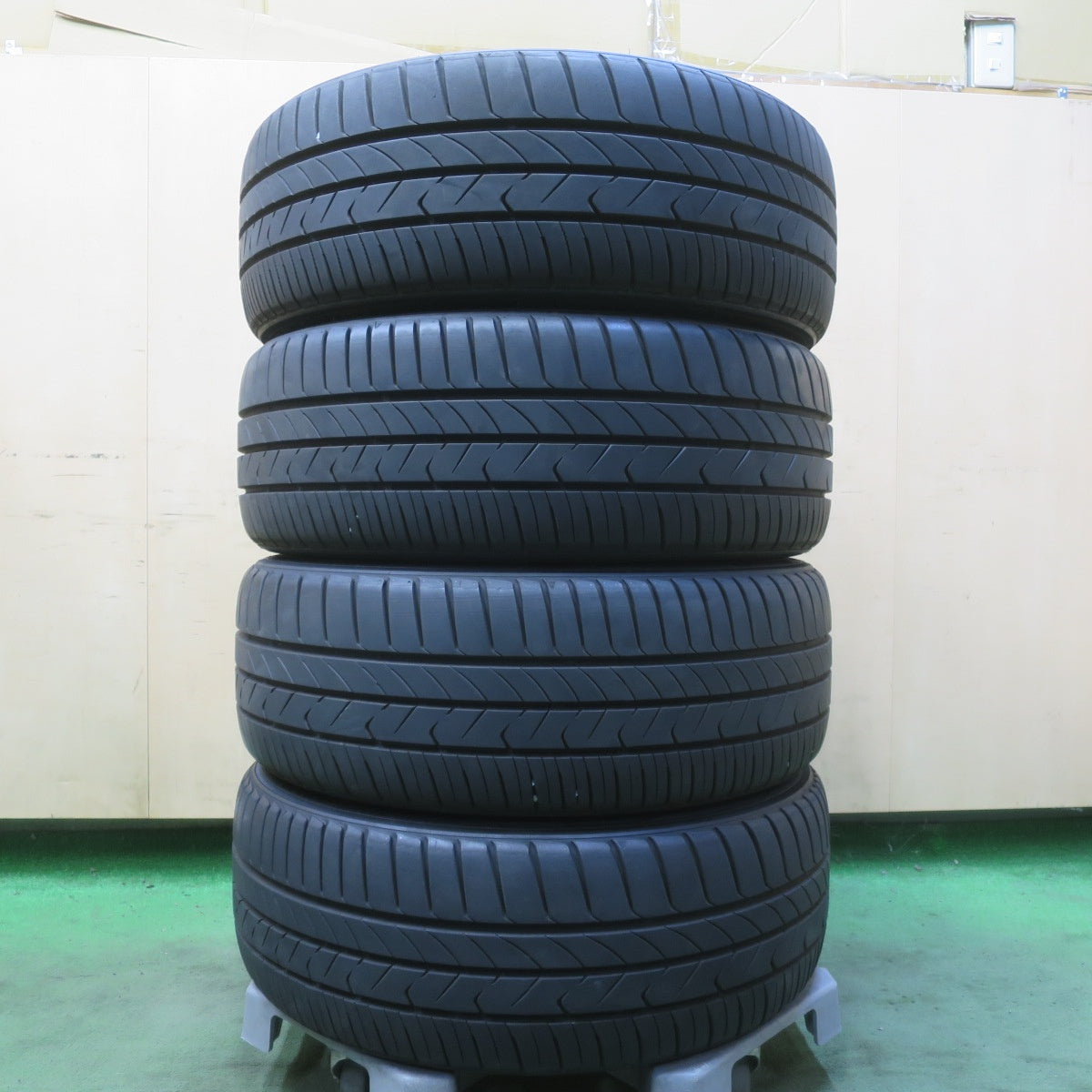 バリ溝！24年！9.5分◎プリウス 86 BRZ 等 Prodrive GC-010E 215/45R18 トーヨー トランパス MP7 プロドライブ 18インチ PCD100/5H◎6072802イノ