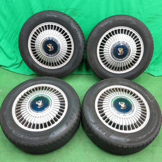 4本価格★トヨタ GZG50 センチュリー 純正 215/60R16 スタッドレス ラピッド Blue Snow 16インチ PCD114.3/5H★4042701ナス