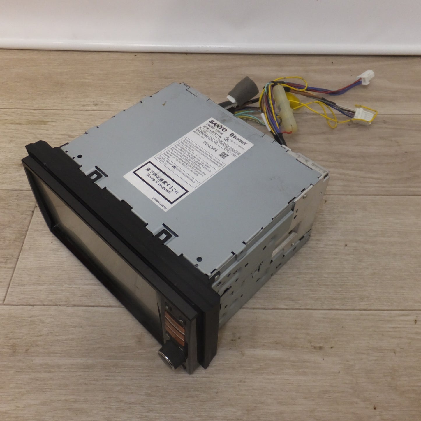 [送料無料] 現状品★三洋製 日産 純正 オリジナルナビゲーション HS511D-W B8260-7999M NVA-HD7511W[69]★