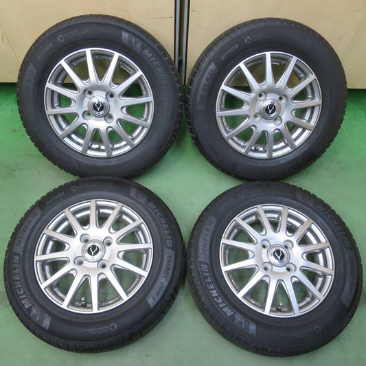 キレイ！23年★145/80R13 ミシュラン エナジーセイバー4 VATRRA バトラ 13インチ PCD100/4H★6043008イノ