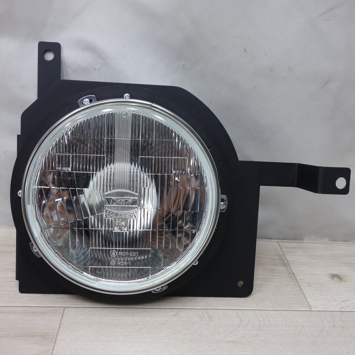 [送料無料] 未使用！左右セット◆GOODSPEED ハイエース ヘッドライト 丸目 4型以降 HCR-221 HCR-1 997-16142 HID-H01 グッドスピード ヘッドランプ カー パーツ◆