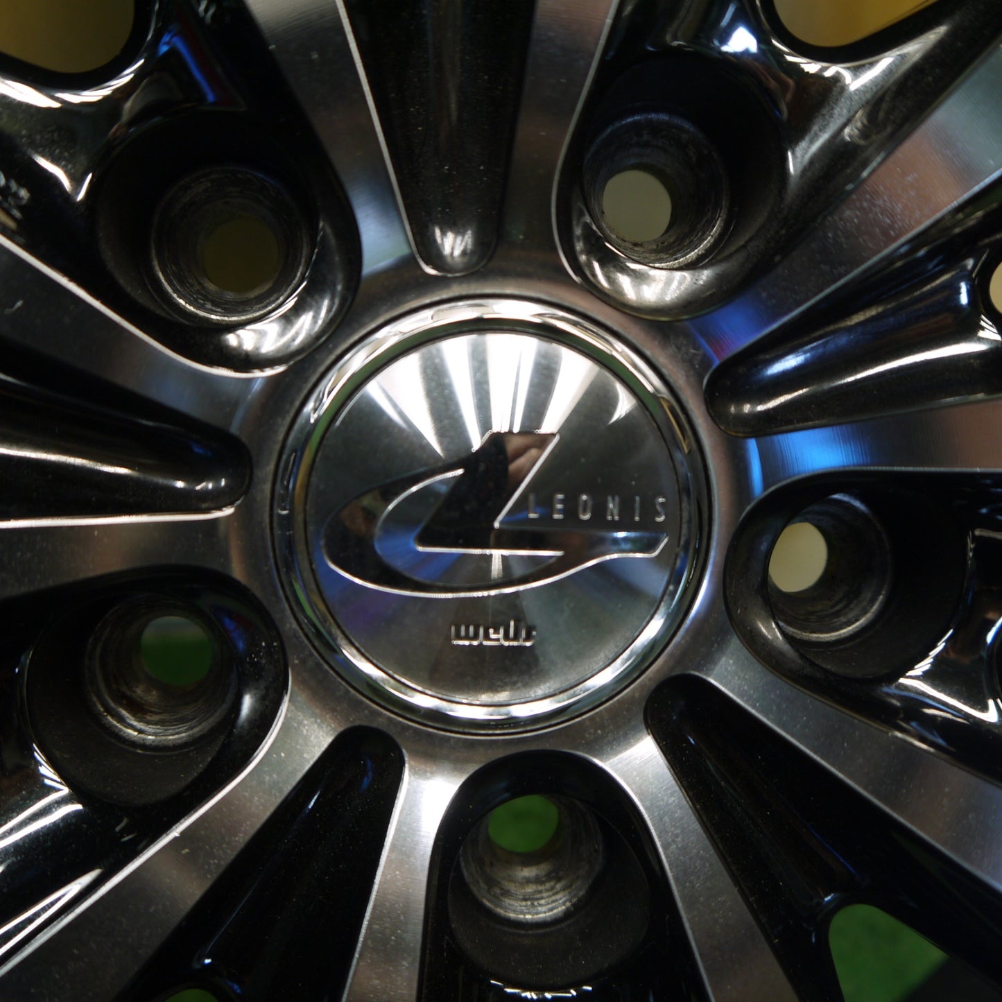 キレイ！1本★LEONIS WX weds 19インチ レオニス ウェッズ 19×7.5J PCD114.3/5H★6051104Hホ