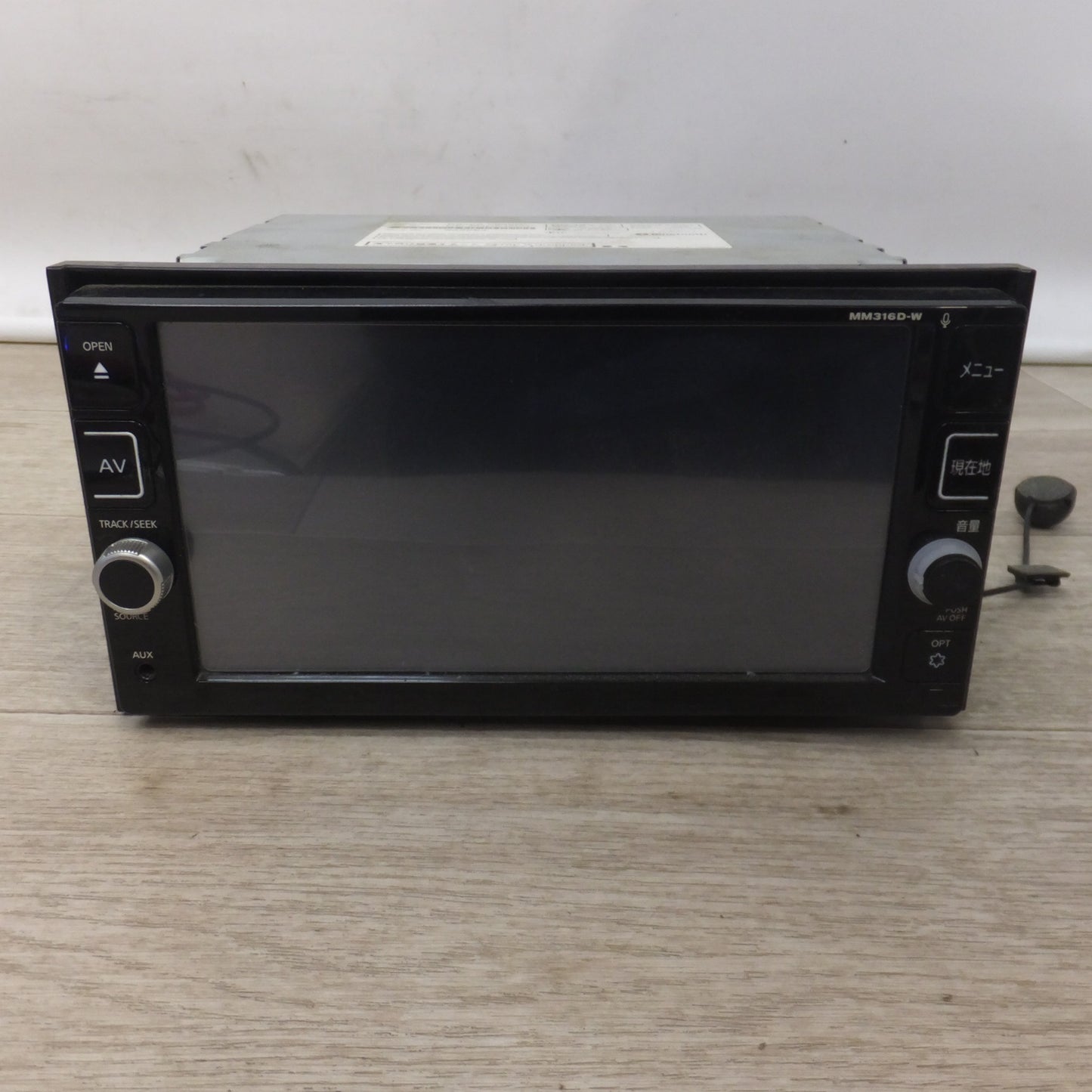 [送料無料] ★パナソニック製 日産 純正 オリジナルナビゲーション MM316D-W B8260-7992B(64)★
