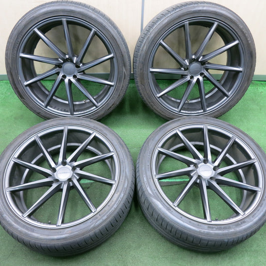 *送料無料* キレイ！21年★VOSSEN CVT-R CVT-L 265/40R22 ファルケン アゼニス FK510 SUV ヴォッセン 22インチ PCD114.3/5H★4061402NJノ