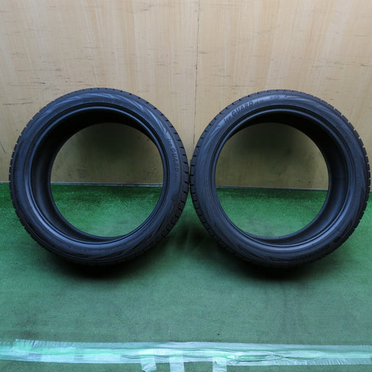 バリ溝！24年！9.5分！2本◎スタッドレス 235/45R21 ヨコハマ アイスガード iG70 タイヤ 21インチ クラウンエステート クラウンスポーツ 等◎6092109KKスタ