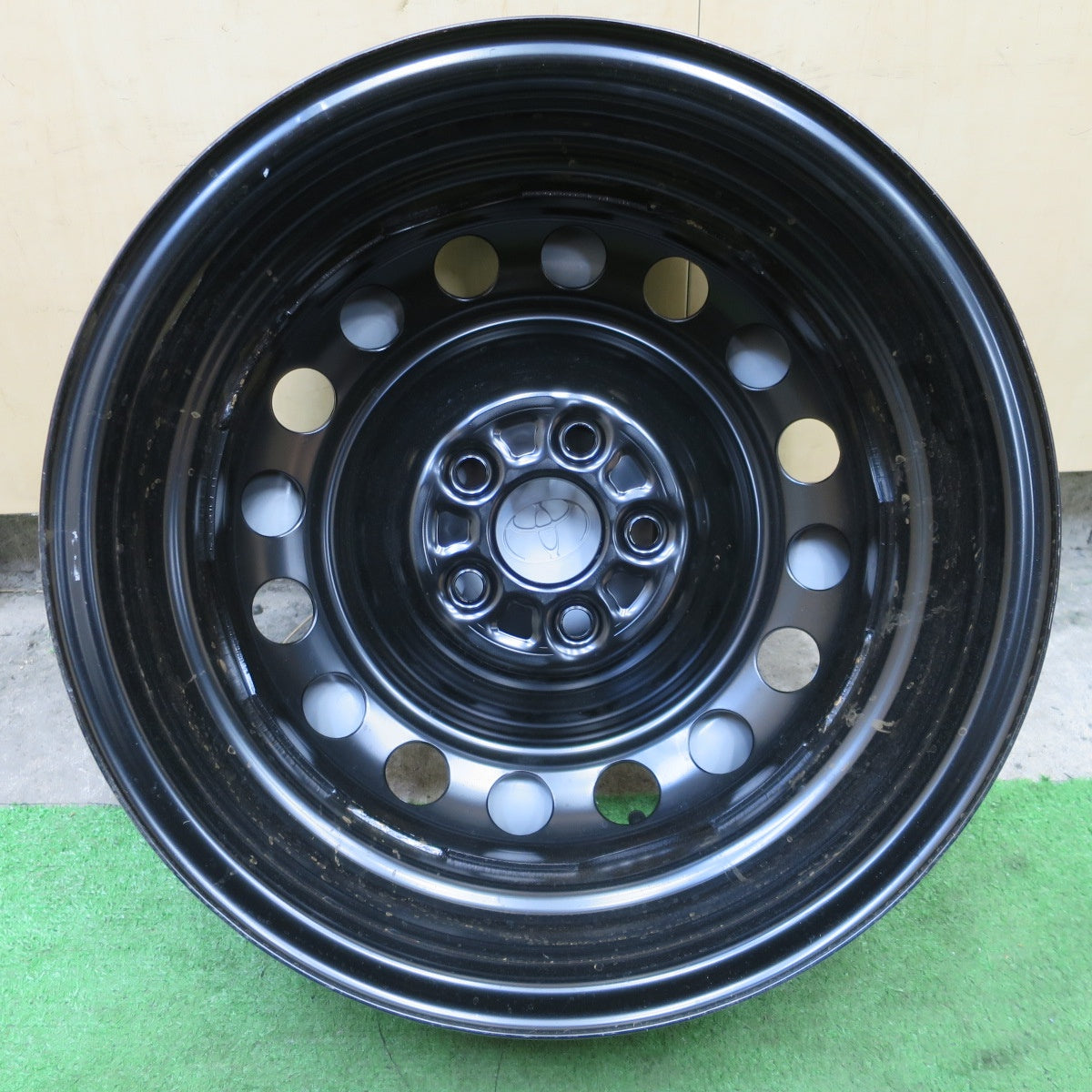 新車外し★トヨタ 10系 シエンタ Zグレード 純正 スチール ホイール 15インチ 15×5.5J PCD100/5H★6061202NGホ
