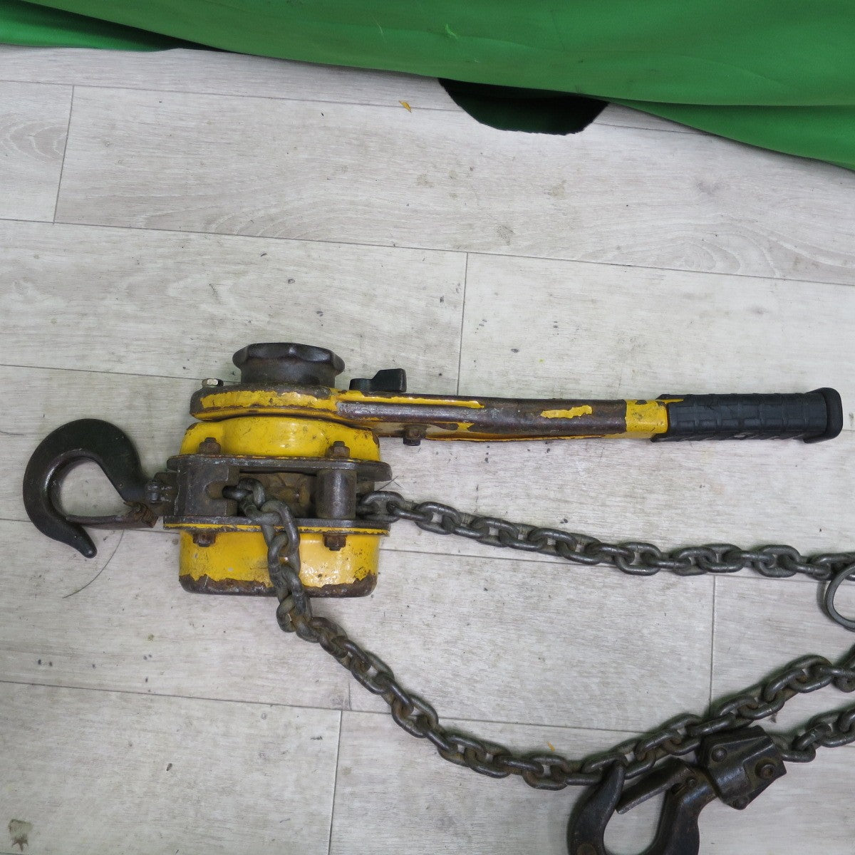 [送料無料] ☆大洋製器工業 ヒッパラー レバー ブロック レバー ホイスト LPY-1.6TON 1.6t 1.6トン 1.6TON 揚程 1.5m 荷締機 荷締め機 チェーン ガッチャ チェーン ブロック☆