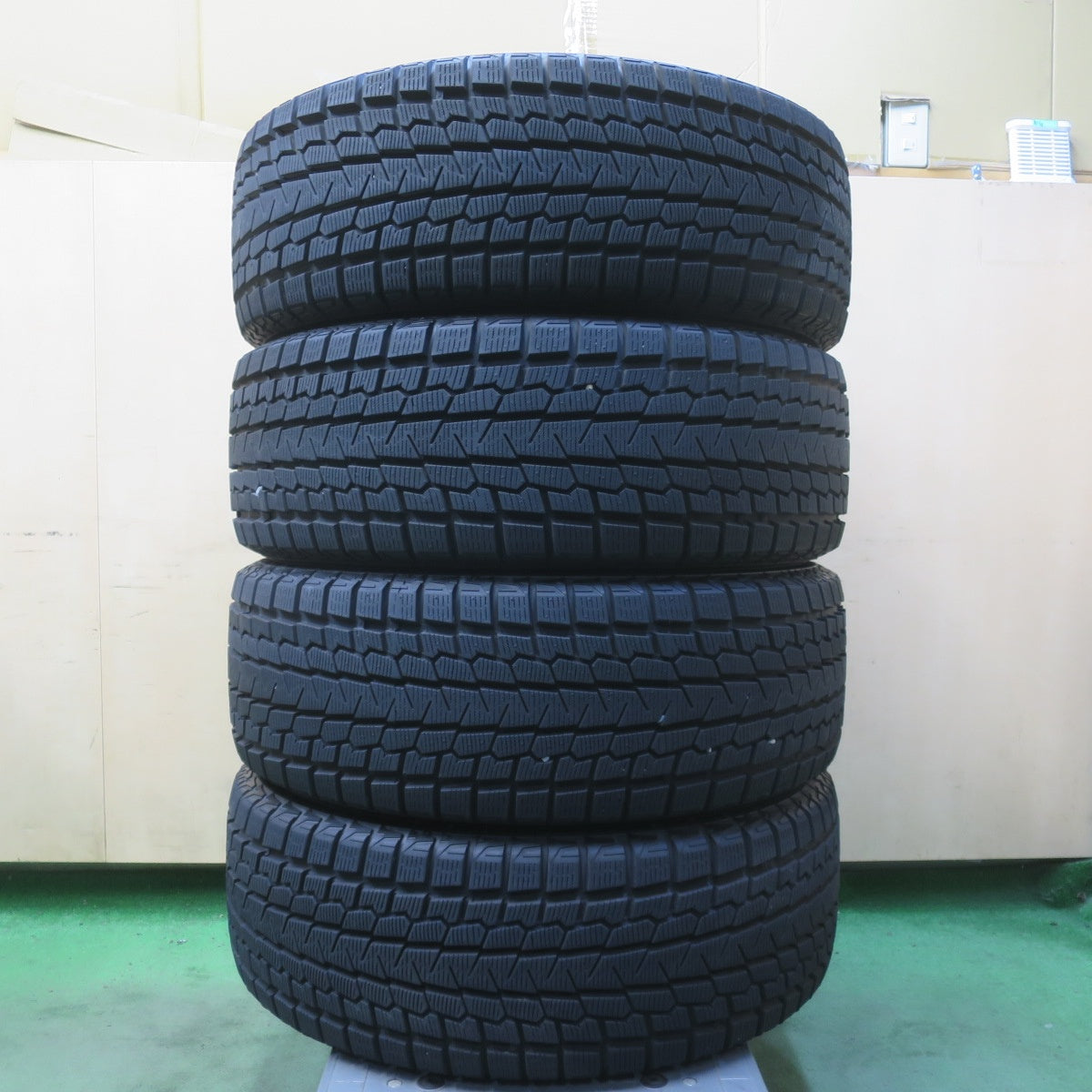 バリ溝！25年！キレイ！ほぼ10分◎レクサス 10系 RX 純正 235/55R19 スタッドレス ヨコハマ アイスガード G075 19インチ PCD114.3/5H◎6101601イス