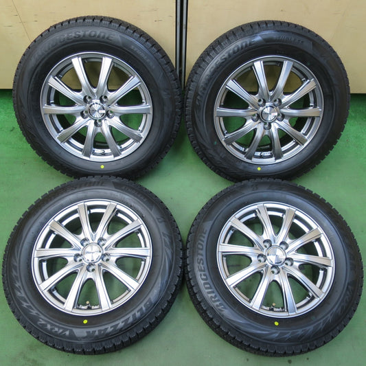 未使用！24年★プリウス 等 195/65R15 スタッドレス ブリヂストン ブリザック VRX2 D.O.S. DOS 15インチ PCD100/5H★5090102イス