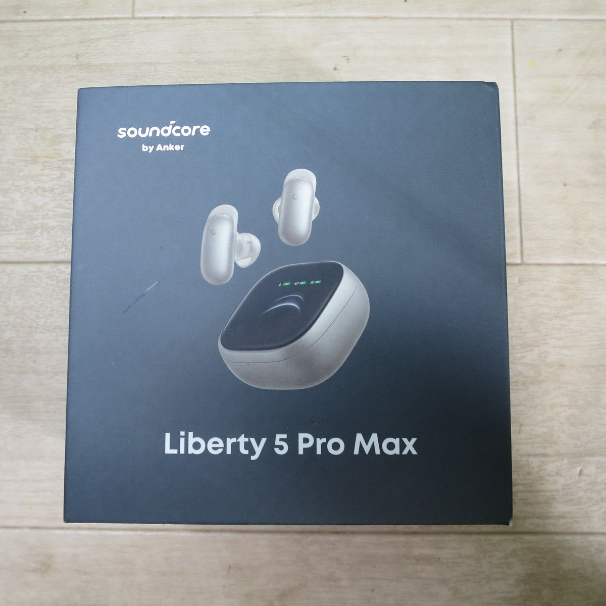 美品☆soundcore by Anker イヤホン Liberty 5 Pro Max AI ボイスレコーダー 搭載 次世代 ビジネス イヤフォン☆