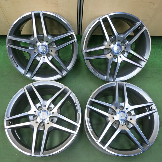 4本価格★ベンツ Eクラス W212 W207 純正 AMG ホイール 18インチ 18×8.5J 18×9J PCD112/5H★5051610SYホ