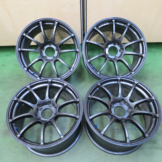 4本価格★ADVAN RACING RZ 17インチ ホイール 17×9J アドバン レーシング PCD114.3/5H★6072103NGホ