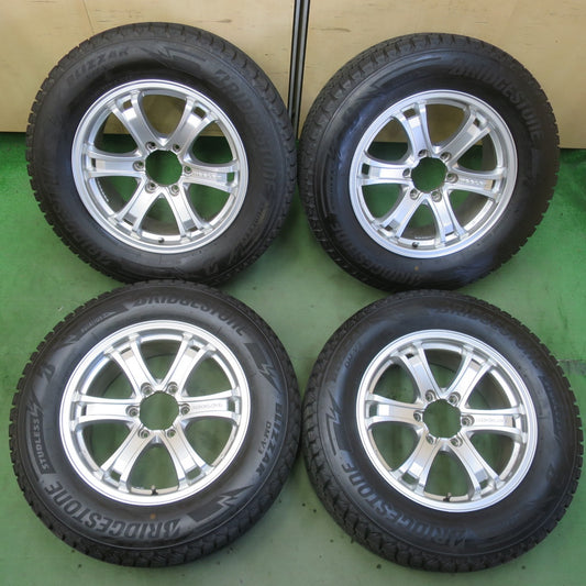 ほぼ未使用！24年！キレイ★KEELER FORCE 265/60R18 スタッドレス ブリヂストン ブリザック DM-V3 キーラー フォース 18インチ PCD139.7/6H★6051909イス