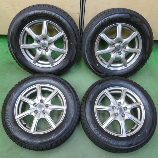バリ溝！24年！9.5分以上★プリウス 等 195/65R15 スタッドレス ヨコハマ アイスガード iG60 MiLLOUS ミルアス 15インチ PCD100/5H★5110704イス