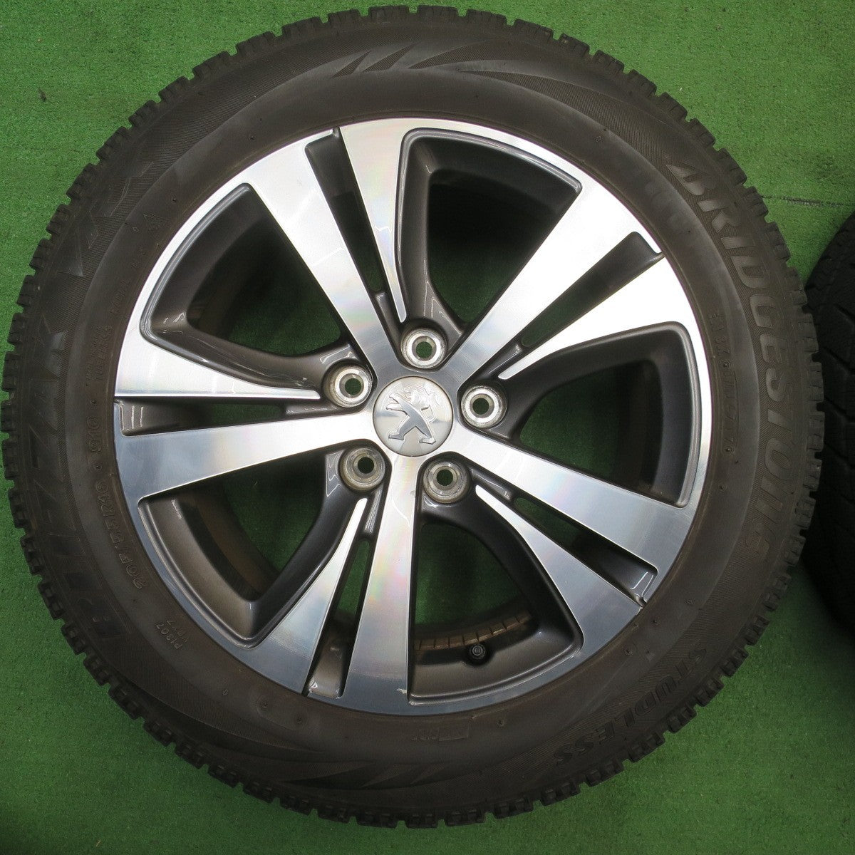 キレイ★プジョー 308 純正 205/55R16 スタッドレス ブリヂストン ブリザック VRX 16インチ PCD108/5H★6040603NJス