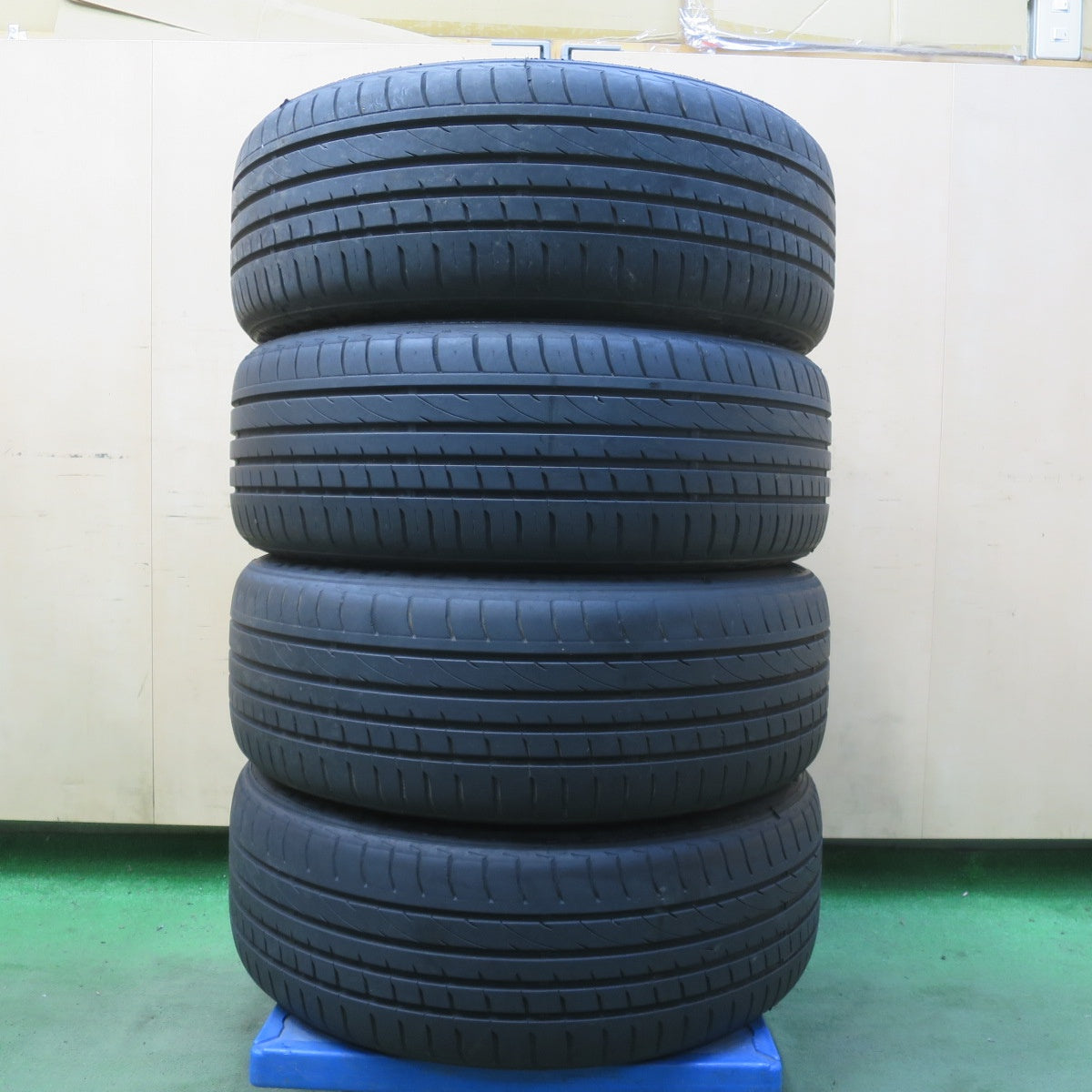 キレイ！24年◎215/50R17 アプタニー SPORT Ultra RA301 J-TECH SPORT Jテック スポーツ 17インチ PCD114.3/5H◎6091505IMノ