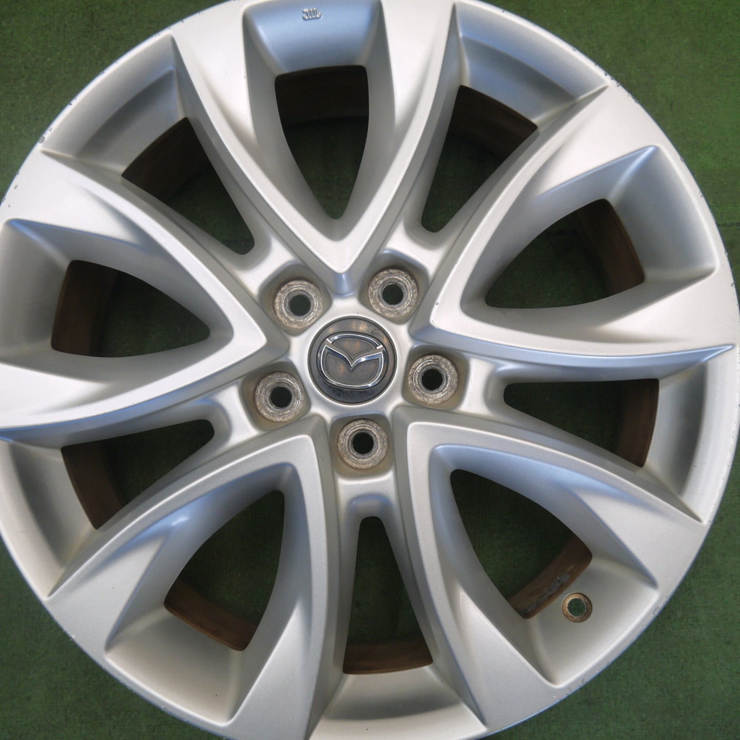 4本価格★マツダ CX-5 純正 ホイール 19インチ 19×7J CX5 PCD114.3/5H★6060508Hホ