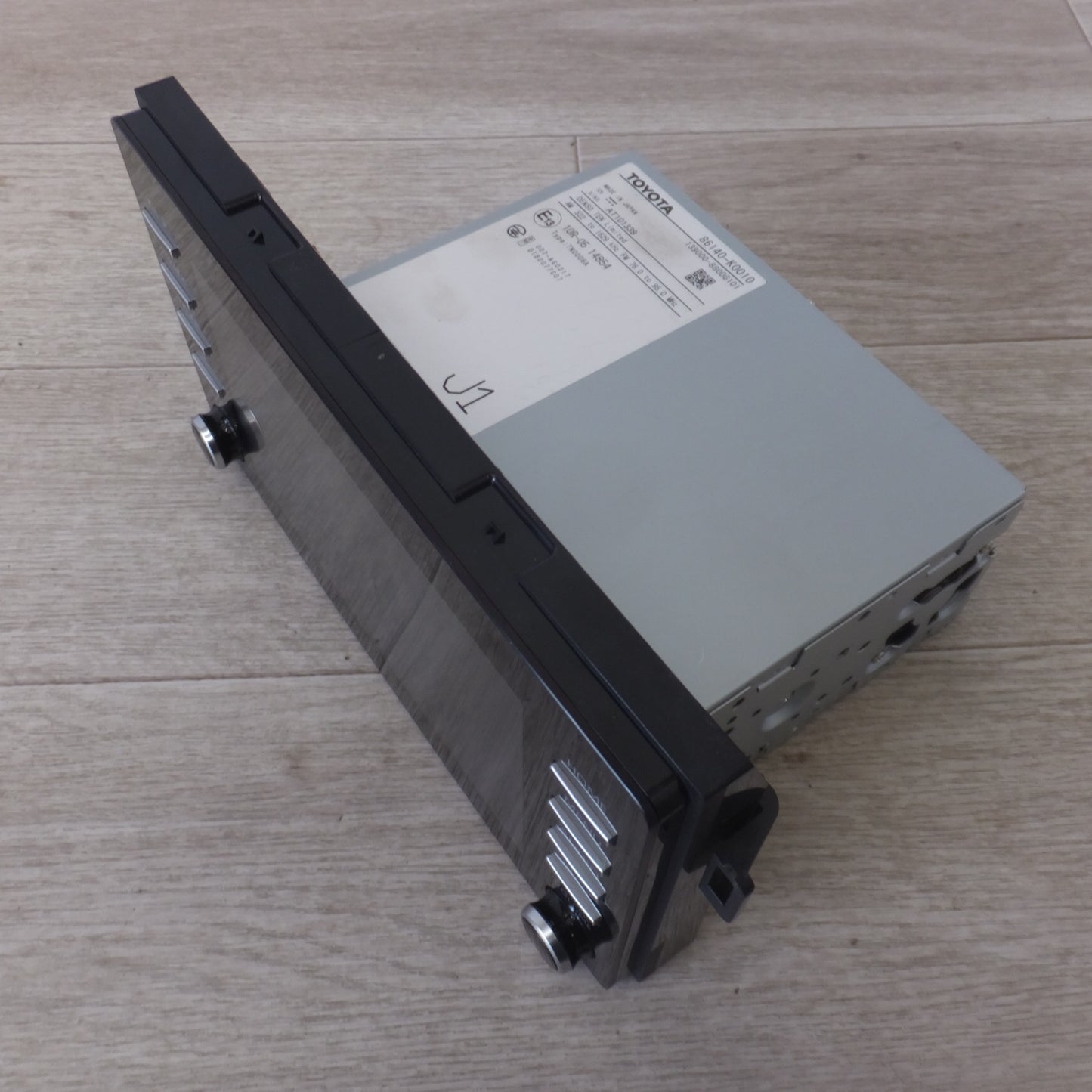 [送料無料] 現状品★デンソーテン製 トヨタ 純正 ディスプレイオーディオ 86140-K0010　トヨタ ヤリス MXPA10(92)★