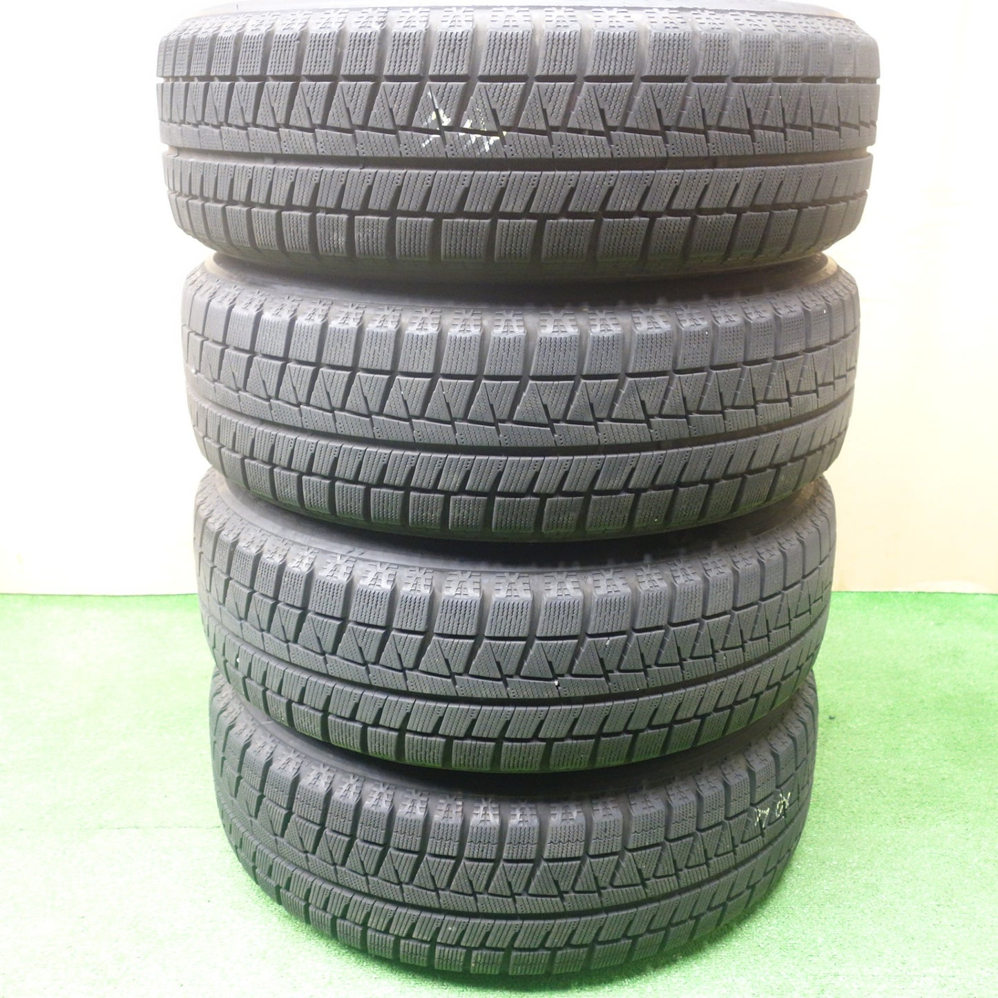 バリ溝！24年！9.5分★スタッドレス 195/65R15 ブリヂストン アイスパートナー2 smart MANARAY SPORT スマート マナレイ 15インチ PCD114.3/5H★6011901KTス