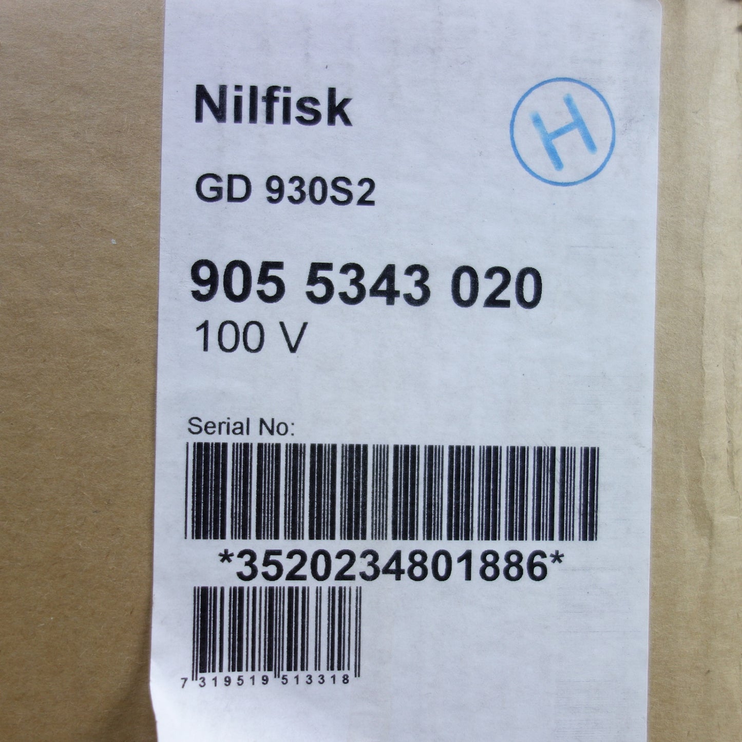 [送料無料] 未使用◆NILFISK 業務用 掃除機 GD930S2 清掃 掃除 ドライバキューム クリーナー ニルフィクス◆
