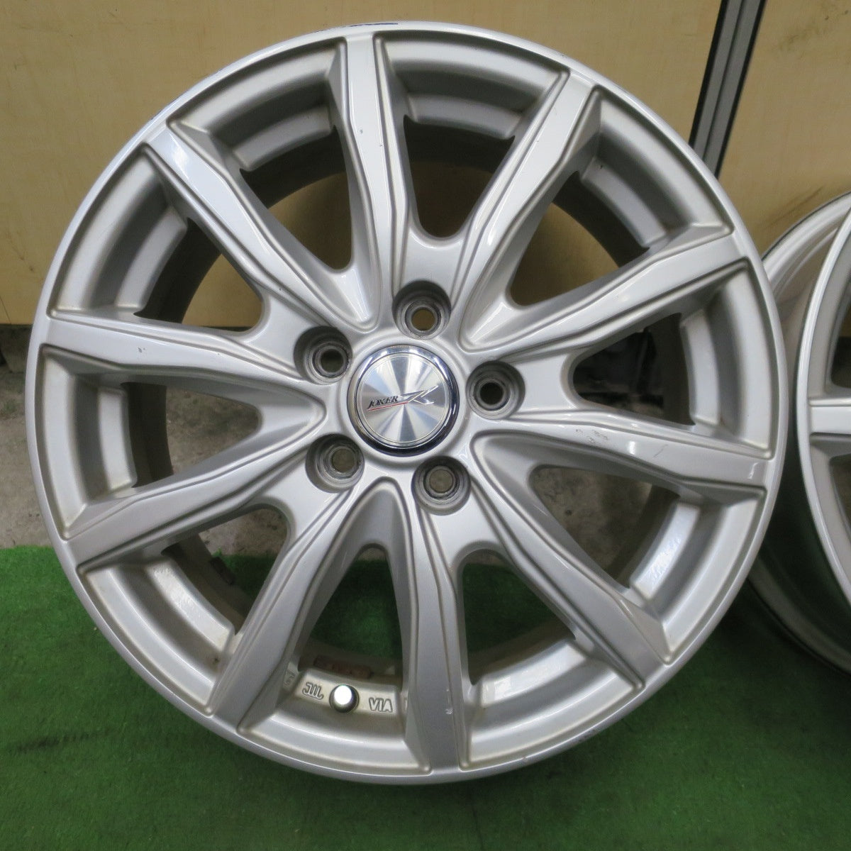 4本価格★JOKER weds ジョーカー ウェッズ 15インチ ホイール 15×6J PCD100/5H★6060101NGホ