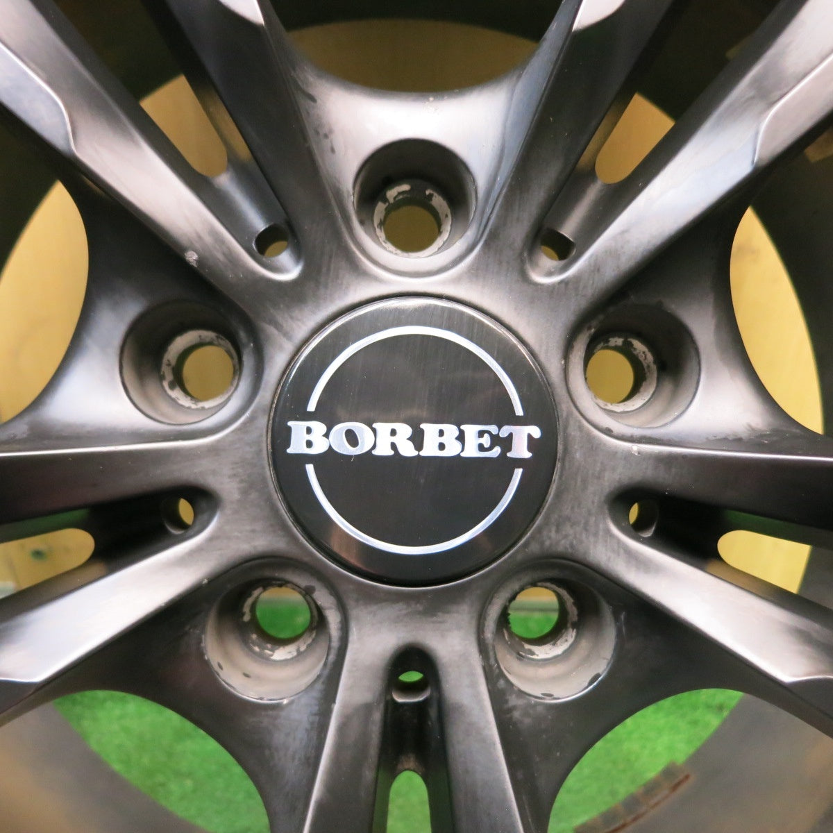 バリ溝！8.5分★BMW 等 MAK LUFT 205/55R16 スタッドレス ピレリ アイスアシンメトリコ BORBET ルフト 15インチ PCD120/5H★5080702HAス