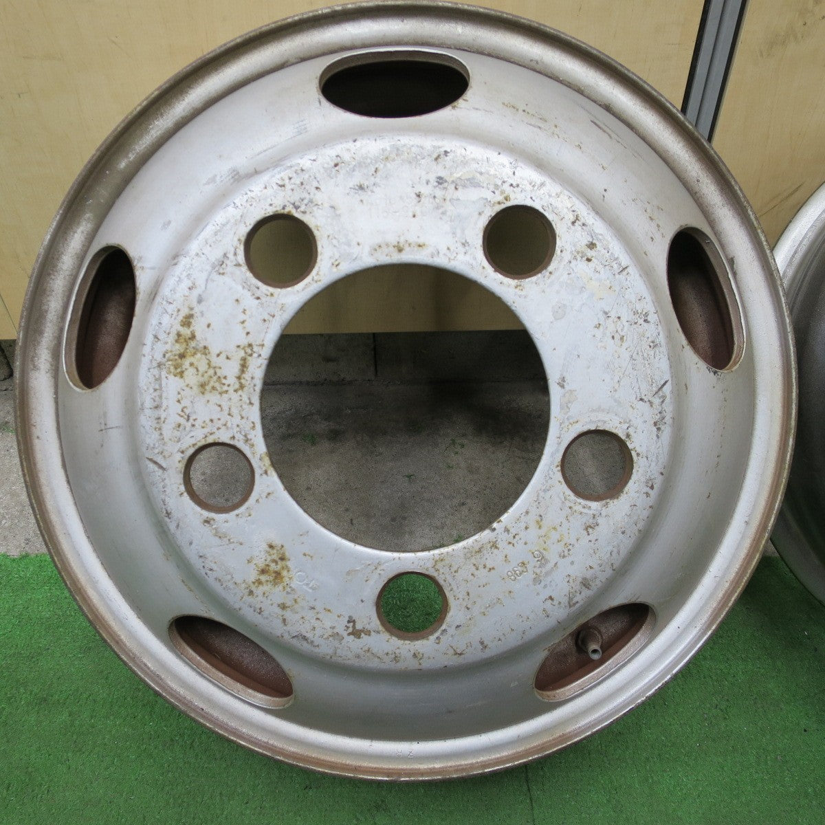 4本価格★トラック TOPY スチール ホイール 16インチ トピー 16×5.5K 115-9TC PCD208/5H★6042401ナホ