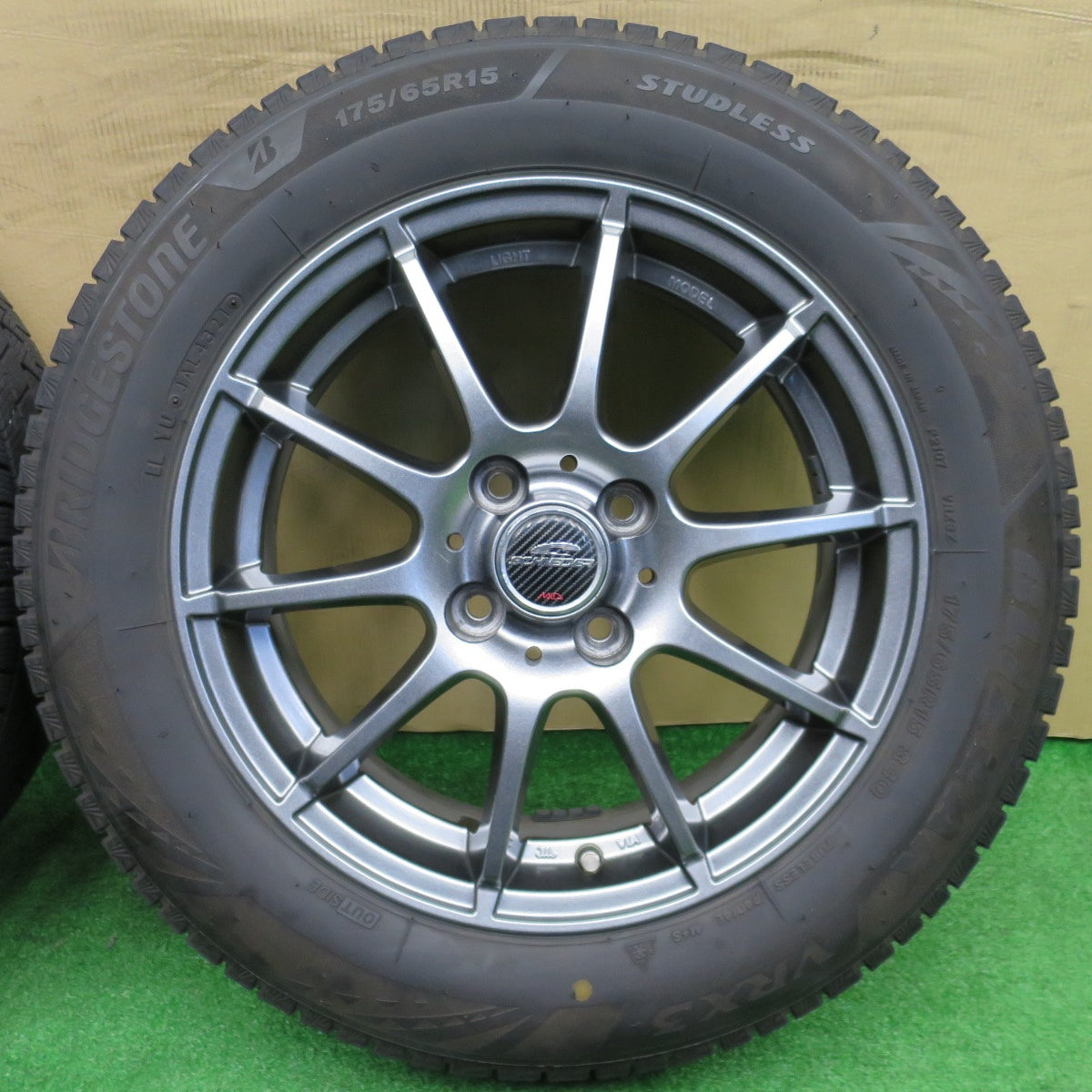 4本価格★スタッドレス 175/65R15 ブリヂストン ブリザック VRX3 SCHNEIDER MiD シュナイダー 15インチ PCD100/4H★5122902NKス