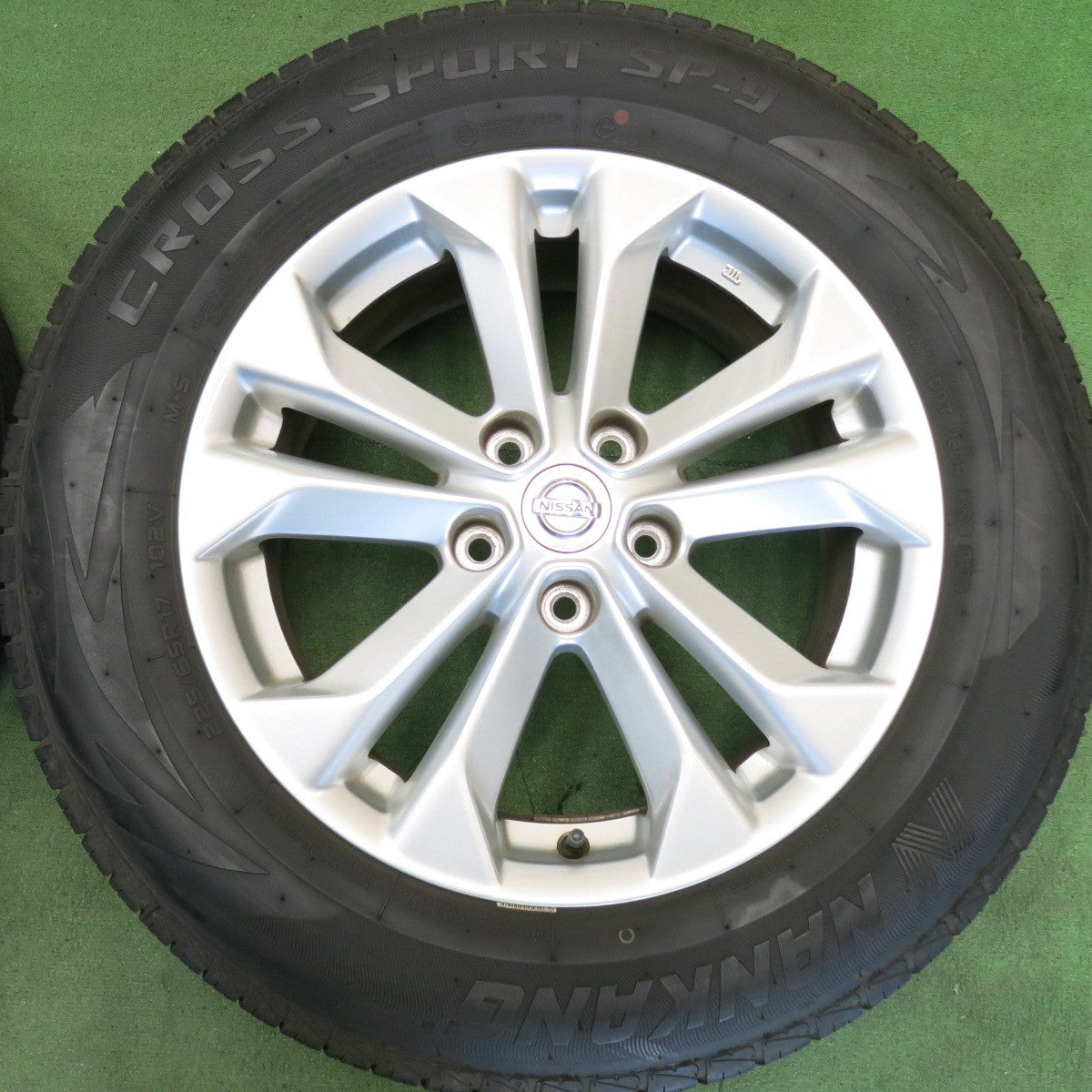 4本価格！23年★日産 T32 エクストレイル 純正 225/65R17 ナンカン CROSS SPORT SP-9 17インチ PCD114.3/5H★6052404HAノ