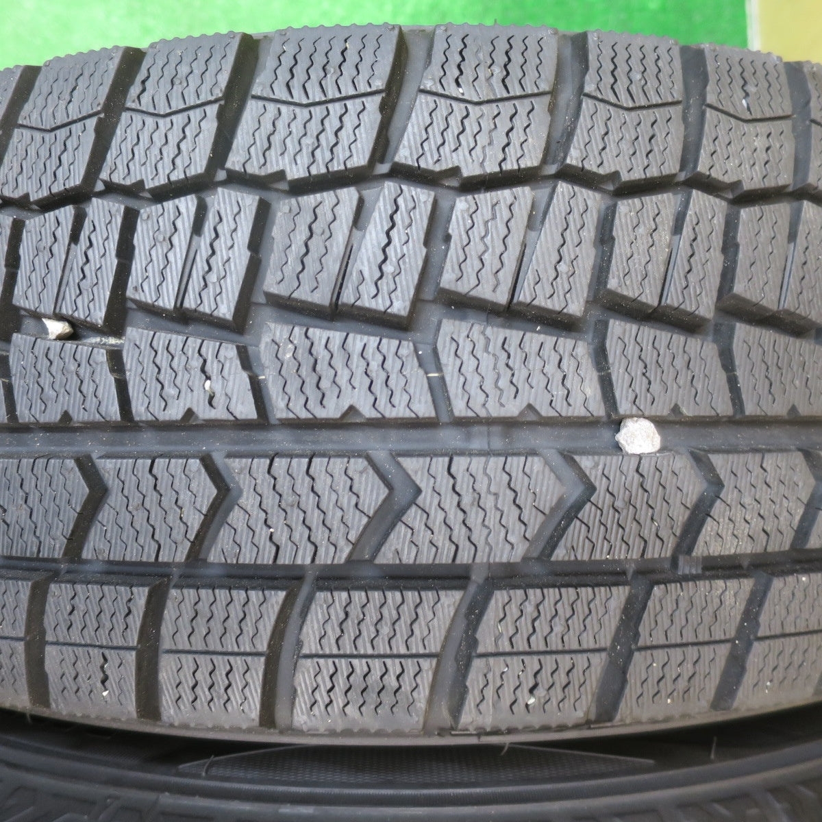バリ溝！24年！キレイ！ほぼ10分★スタッドレス 195/65R15 ダンロップ ウインターマックス WM02 AXEL アクセル 15インチ PCD114.3/5H★5111204NJス