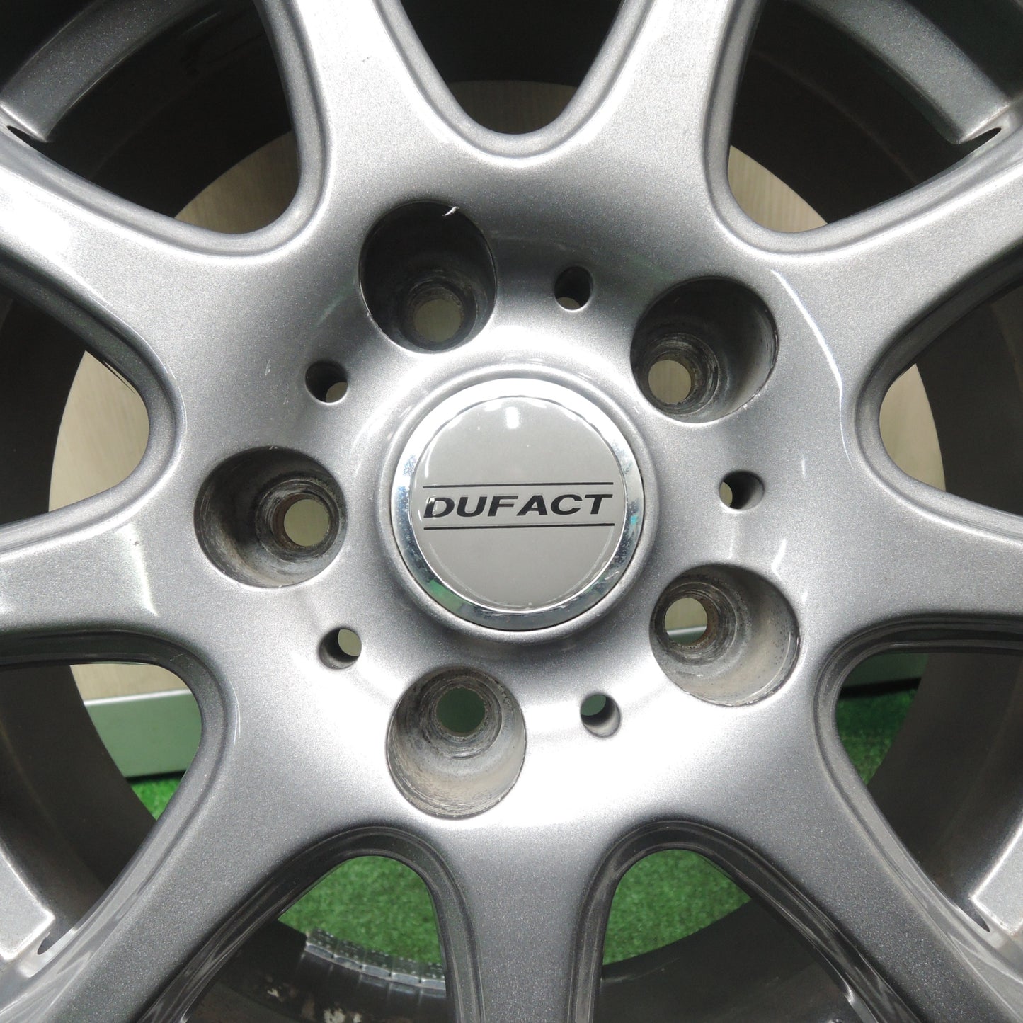 *送料無料* 超バリ溝！21年！キレイ！ほぼ10分★スタッドレス 195/65R15 ピレリ アイスアシンメトリコ プラス DUFACT デュファクト 15インチ PCD114.3/5H★4031908TNス