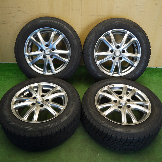 バリ溝！23年！キレイ！9.5分★スタッドレス 205/60R16 ヨコハマ アイスガード iG60 CALUM カルム 16インチ PCD114.3/5H★6042104Hス