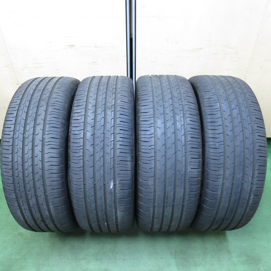 バリ溝！23年！8.5分★235/55R18 コンチネンタル エココンタクト6 タイヤ 18インチ ベンツ GLB GLC レクサス NX ハリアー 等★5042504AKノタ