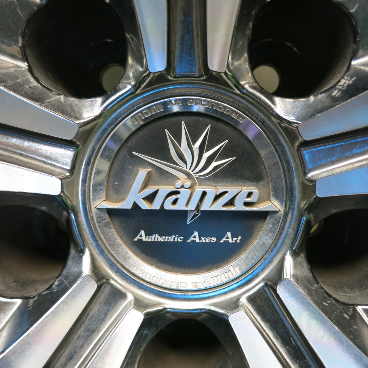 バリ溝！24年！9分◎Kranze Scintill 168 EVO 245/45R20 ウインラン R330 クレンツェ シンティル 20インチ PCD114.3/5H◎6090609HAノ