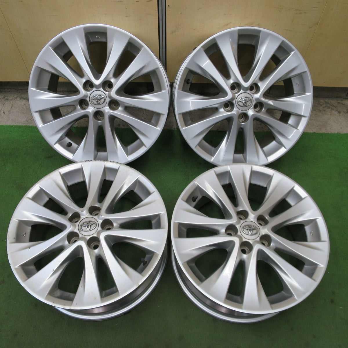 4本価格★トヨタ 20系 アルファード ヴェルファイア 純正 ホイール 18インチ 18×7.5J PCD114.3/5H★6061601NGホ