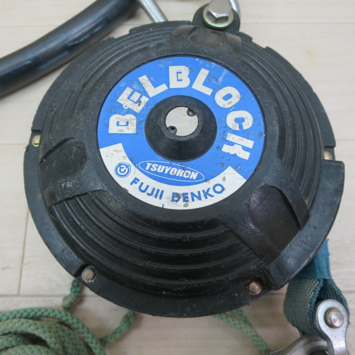 ☆ツヨロン 富士電工 ベルブロック BB-60 型 ベルト 巻取 式 墜落 防止 器具 BELBLOCK 特殊 工具☆